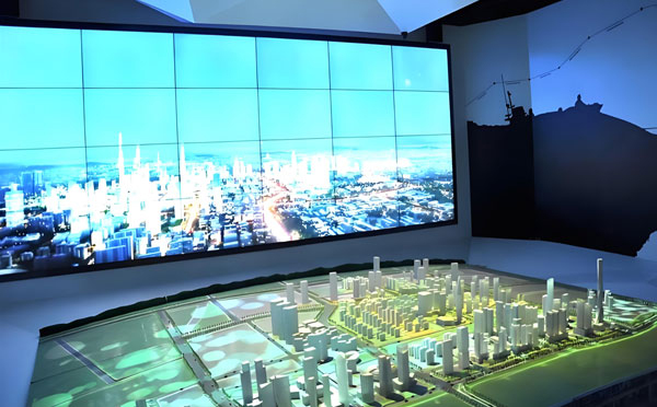 11月电子临潭临潭沙盘模型新进展：轩辕沙盘深化地形浮雕与数字交互融合